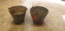 Metal steel buckets for sale  DUNDEE