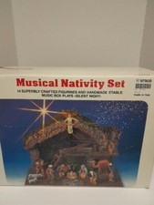 Vintage musical nativity for sale  New Windsor