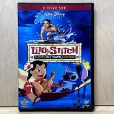 Lilo & Stitch DVD 2-Disc Big Wave Edition (2009) Walt Disney Animated Movie READ comprar usado  Enviando para Brazil