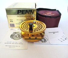 Molinete Penn International 4G dourado com estojo na caixa com papéis - Ex. Cond., usado comprar usado  Enviando para Brazil