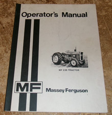 1975 massey-ferguson 235 manual de operadores de trator em bom estado usado comprar usado 1975 massey-ferguson 235 manual de operadores de trator em bom estado usado comprar usado  Enviando para Brazil