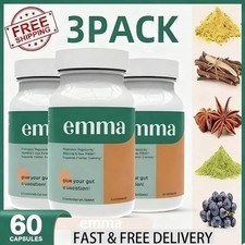 3 PACOTES de Suplemento de Alívio Emma KONSCIENS KETO para Inchaço Intestinal -180 Cápsulas EUA comprar usado  Enviando para Brazil