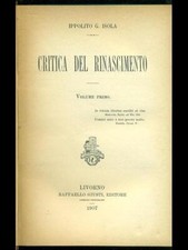 Critica del rinascimento usato  Italia
