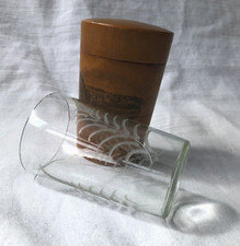 Suporte de vidro antigo Mauchline Ware Ilfracombe + samambaia vidro gravado c. 1890 comprar usado  Enviando para Brazil