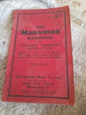 Excelsior manxman motorcycle for sale  CULLOMPTON