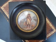 Peinture miniature empereur d'occasion  Toulon-