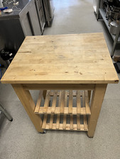 Wooden kitchen island for sale  BURTON-ON-TRENT
