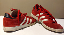 Usado, Tênis Adidas Busenitz Vulc Vermelho Masculino Tamanho 11.5 Vintage Trefoil Skate comprar usado  Enviando para Brazil