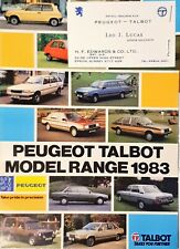 Peugeot talbot range for sale  BIGGLESWADE