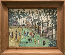 Tableau peinture ancienne d'occasion  Condé-sur-Vesgre