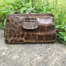 Sac main crocodile d'occasion  Vézelise