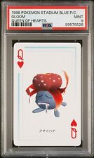 Pokemon Stadium Blue Poker Playing Cards Gloom Queen of Hearts PSA 9 comprar usado  Enviando para Brazil