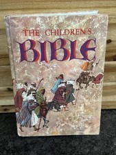 Antigo. Livro de capa dura Golden The Children's Bible 1965 **Leia** comprar usado  Enviando para Brazil