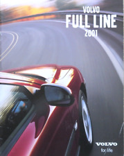 2001 Volvo Full Line S80 S40 V40 S60 V70 C70 USA Prospekt Brochure, 12 Seiten comprar usado  Enviando para Brazil