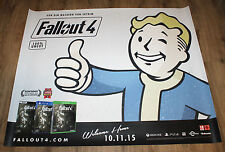 Tapete Fallout 4 extremamente raro promocional loja de jogos chão de fábrica 100x120cm, usado comprar usado  Enviando para Brazil