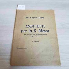 Mottetti per messa usato  Vaiano Cremasco