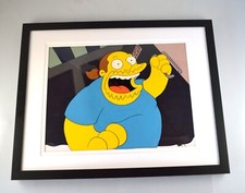 Usado, Celular de produção de desenhos animados emoldurado original Simpsons com cara de quadrinhos comprar usado  Enviando para Brazil