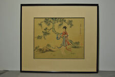 Tableau peinture tissus d'occasion  Vaugneray