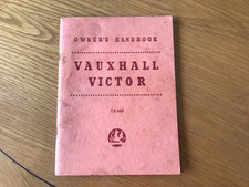 Vauxhall victor owners for sale  DOWNPATRICK