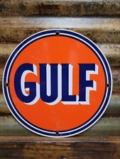 Vintage gulf porcelain for sale  Shavertown