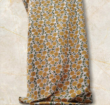 Colcha de algodão indiana cama de solteiro feita à mão colcha acolchoada colcha floral comprar usado  Enviando para Brazil