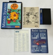 Sega Master System Tectoy: 20 em 1 jogos Tectoy caixa manual jogo exclusivo, usado comprar usado  Brasil 