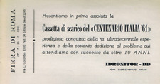 Pubblicità 1961 fiera usato  Imperia