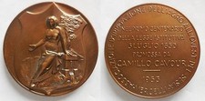 Medalla centenaria ley usato  Italia