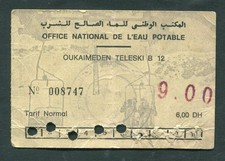 Ticket billet téléski d'occasion  Gérardmer