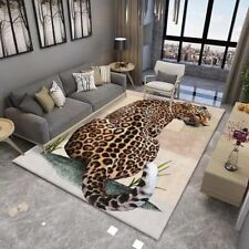 Alfombra antideslizante 3D guepardo leopardo leopardo bestia animales alfombra de dormitorio alfombra de piso alfombra segunda mano  Embacar hacia Argentina