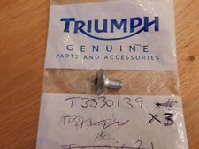 Triumph t3330139 screw for sale  BRIDGWATER