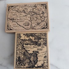 Old map stamp for sale  POOLE
