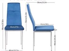 Goldfan upholstered dining for sale  LEICESTER