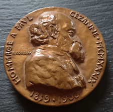 Médaille bronze hommage d'occasion  Plémet