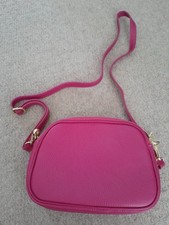 Borse pelle fuschia for sale  EASTLEIGH