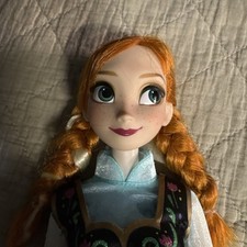Disney Store From The Movie Frozen Singing Anna Doll 16" altura acende comprar usado  Enviando para Brazil