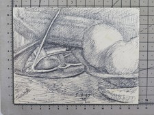 Vecchio disegno firmato usato  Torino