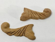 Pair carved oak for sale  New Hartford