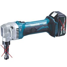 Akumulatorowe nożyce do wykrawania do blachy trapezowej Makita DJN161RTJ 18V na sprzedaż  PL