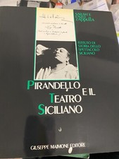 Pirandello teatro siciliano usato  Roma