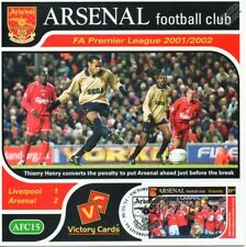 Selo de futebol americano Arsenal 2001-02 Liverpool (Thierry Henry) cartão da vitória #115 comprar usado  Enviando para Brazil