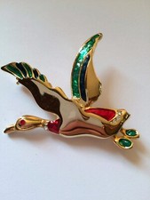 Broche thème oiseau d'occasion  Créteil