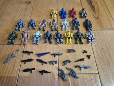 Halo figures weapons for sale  LONGFIELD