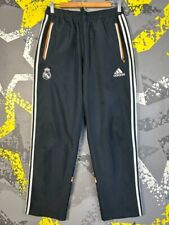 Pantalones de fútbol de entrenamiento Real Madrid negros Adidas G82989 poliéster para hombre talla M ig93 segunda mano  Embacar hacia Mexico