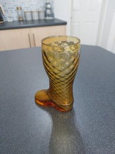 Vintage amber glass for sale  TELFORD