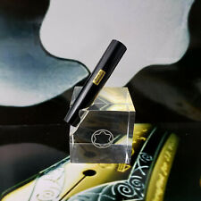 Montblanc black barrel for sale  Crystal Lake