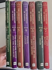 The Chronicles of Narnia 7 Volume Book Box Set by C.S. Lewis Hardcover comprar usado  Enviando para Brazil