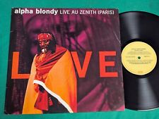 Alpha Blondy - Live Au Zenith (Paris) Brazil 1st press LP 1993 comprar usado  Brasil 