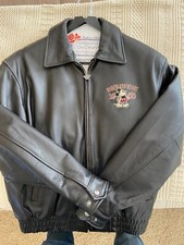 Disney leather bomber for sale  Carlsbad