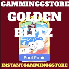 1x Pool Panic Golden Blitz (adesivos mono_poly Go) Golden Blitz Pool Panic comprar usado  Enviando para Brazil